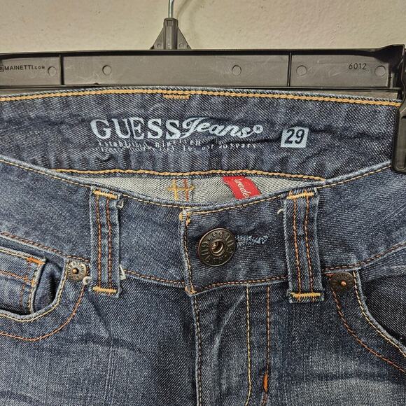 Y2K Guess Jeans Women Daredevil Bootcut Low Rise Jeans Size 29 Medium Stretch - Picture 4 of 5